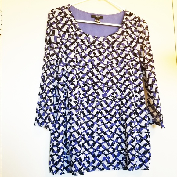 Alfani Tunic 3/4 Sleeves Women's blouses - Picture 6 of 8